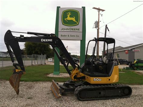 2012 john deere 50d mini excavator|john deere 50d excavator specs.